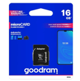 Paměťová karta 16 GB micro SDHC s adaptérem SD
