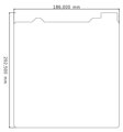 Podgrzewany magnetyczny podkładka 202x186x3 - průša mini