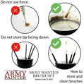 Army Painter Most Wanted Brush Set - zestaw pędzli