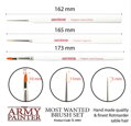 Army Painter Most Wanted Brush Set - zestaw pędzli