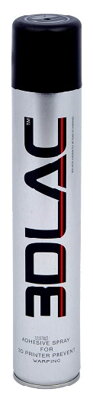 3DLAC - Spray dla lepszej przyczepności wydruków do maty