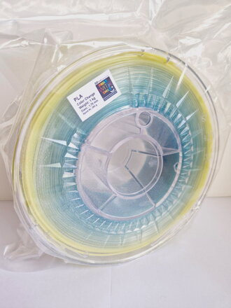 Print with Smile - PLA - 1,75 mm - 1 kg - gradient kolorów