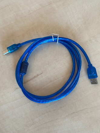 Kabel podłąplający USB USB 2.0 A-B 1,5 m