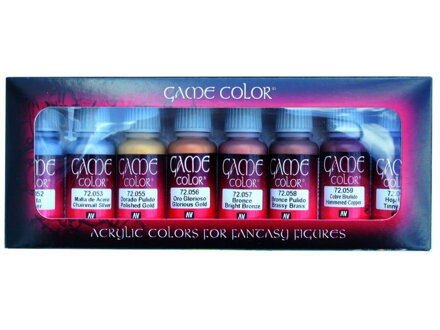 Vallejo: Game Color Set - Metallic Colors