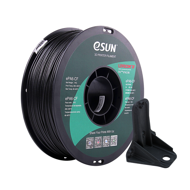 Filament naturalny ePAHT-CF 1,75 mm 0,75 kg eSUN Filament naturalny ePAHT-CF 1,75 mm 0,75 kg eSUN