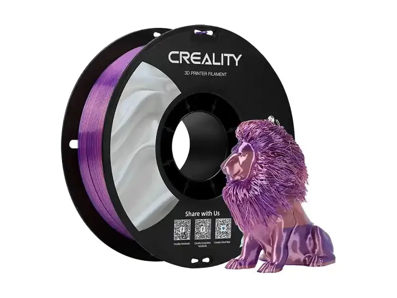 Creality CR-PLA Hedvábí - 1.75 mm - 1 kg - Růžovo-fialová