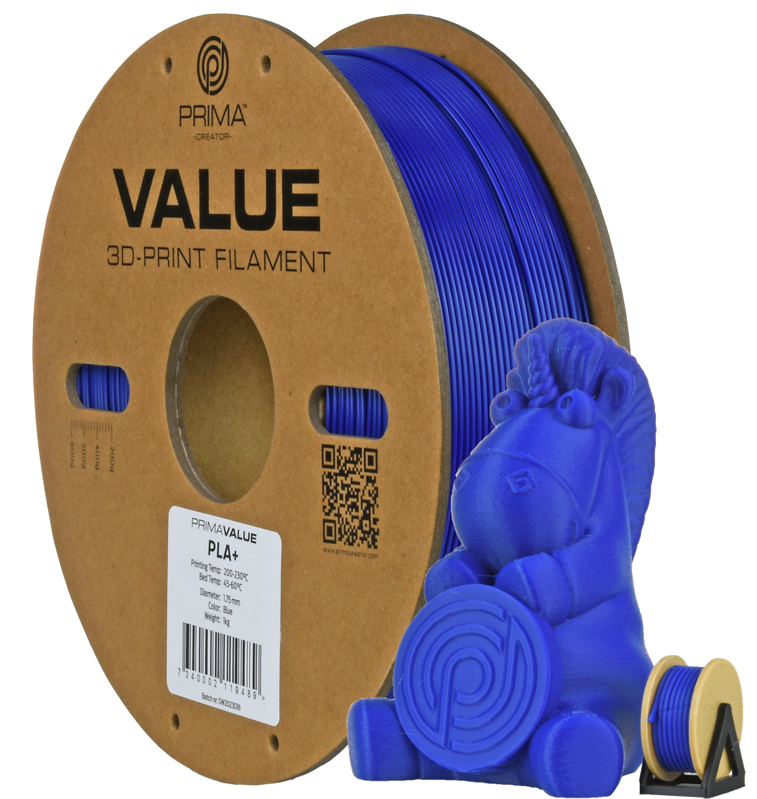 PrimaValue PLA+ - Modrá - 2.85mm - 1kg
