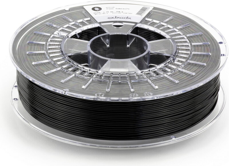 Extrudr Flex Semisoft černý