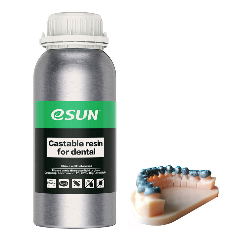 Castable żywica dentystyczna 1 kg - żywica tnąca do celów dentystycznych dla drukarek LCD ESUN