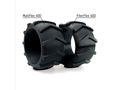 Mattflex 40D filamentu Czarne 1 75 mm Fiberlogs 850g