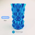 PLA Fibersilk Filament Blue Metallic 175 mm Fiberlogy 850g
