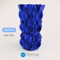 PLA FIBERSILK FALOMENT DARDY BLUE METALLIC 175 mm Fiberlogy 850g