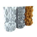 PLA FiberSilk filament inox metallic 1,75mm Fiberlogy 850g