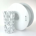PLA FIBERSILK White Pearl Metallic 175 mm FiberLogy 850g