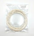Próbka 20 metrów - PLA Mineral Grindable Filament White 175 mm Fiberlogs
