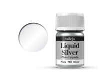 Vallejo Liquid Gold 70790 Srebrne (oparte na alkoholu) (35 ml)