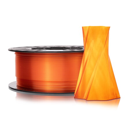 Filament-PM PET-G Press String Pomarańczowy Transparent 1,75 mm 1 kg filamentu PM