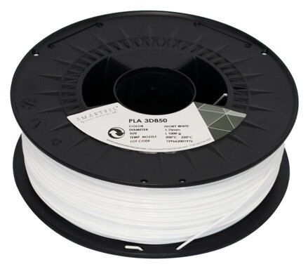 PLA 3D 850 FILAMENT White 1.75 mm Smartfil 3.3 kg