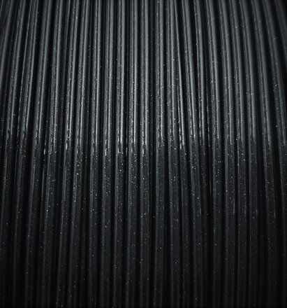 Filament PET-G 1,75 mm Galaxy brokat czarny Devil Design 1 kg