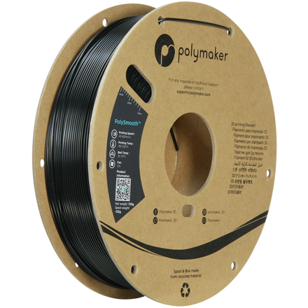 Polismooth Filament Czarny 1 75 mm polimaker 750g