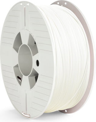Pet-g filamentu 1,75 mm białego dosłownego 1 kg