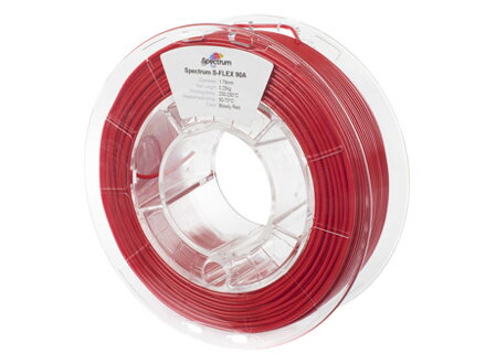 Fleks S-Flex 90A Bloody Red 175 mm Spectrum 0,25 kg