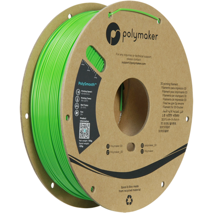 Polismooth Filament Zielony 1 75 mm polimaker 750g