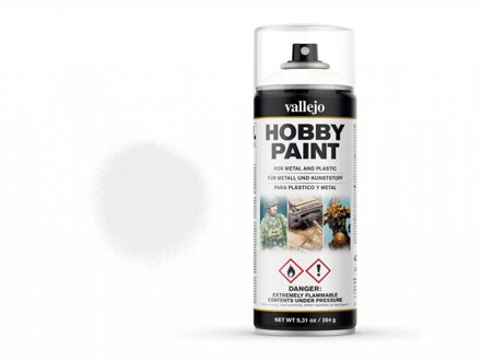 Vallejo Aerosol 28010 White Starter Spray (400 ml) Hobby Paint