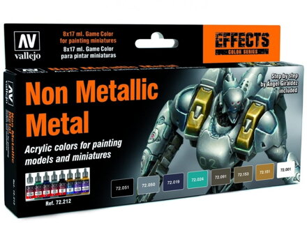 Vallejo Game Color Effects Zestaw 72212 Non Metallic Metal (8)