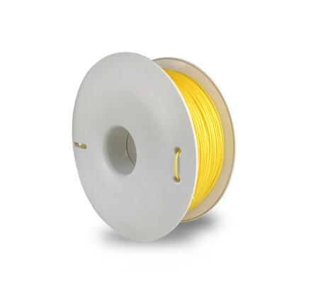PLA Fibersilk Filament Żółty metaliczny 1,75 mm Fiberlogs 850g