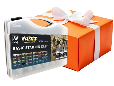 Vallejo Wizkids Premium Set 80260 Basic Starter Case 40x8ml