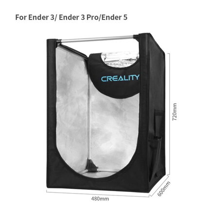 Creality 3D Kryt pro 3D tiskárnu 480 x 600 x 720