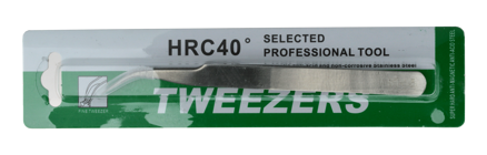 Nerezová zahnutá pinzeta