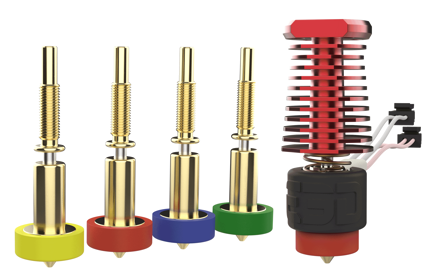 E3D RapidChange Revo™ Voron - 1.75mm, 24V Plně vybavená sada trysek