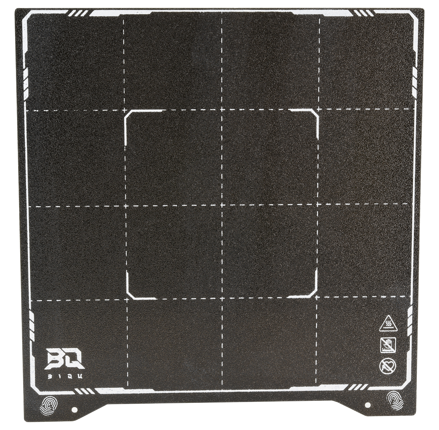 BIQU Hurakan PEI Pružinová ocelová podložka, 235x235x0,3 mm