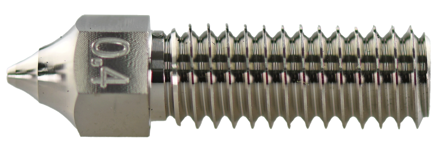 PrimaCreator pokovená měděná tryska 0,4 mm pro Creality K1/ K1 Max - 1 kus