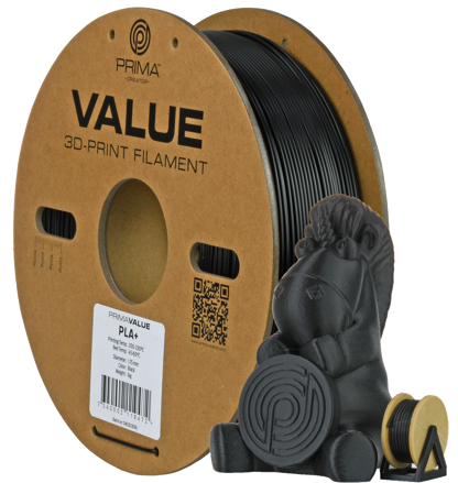 PrimaValue PLA+ - Tmavě šedá - 2.85mm - 1kg