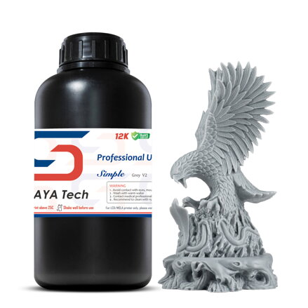 Siraya Tech - Jednoduchá - Šedá V2 - 1KG - Šedá - 1 kg