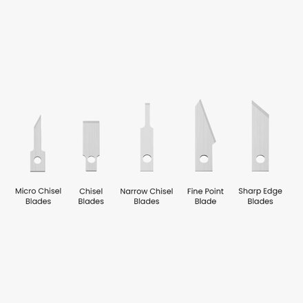 Chawke 5 typů čepelí pro CK01