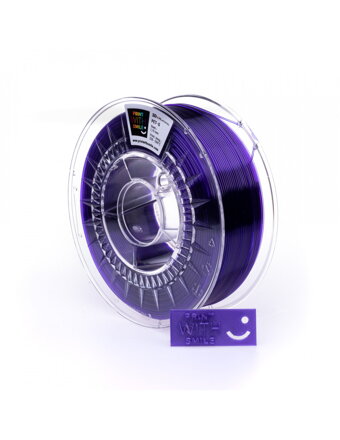 Print With Smile - Pet -G - 1,75 mm - Glass Violet - 1 kg