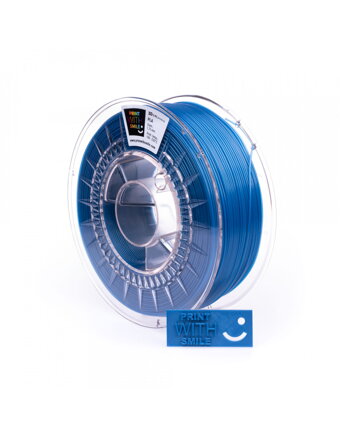Print With Smile - PLA - 1,75 mm - metaliczny niebieski - 1000 g