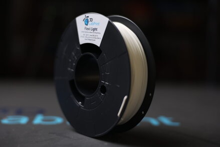 Filament 3DLabPrint FLEXI LIGHT LW WHITE 1,75 mm 330 g.