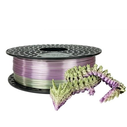 Filament AzureFilm PLA SILK RAINBOW LAVENDER 1,75 mm 1 kg.