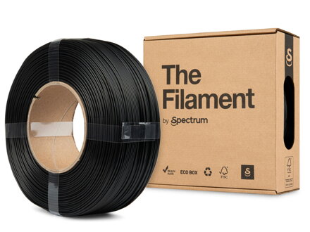 ReFill TheFilament ASA ČERNÁ "MIDNIGHT" 1,75 mm 1 kg