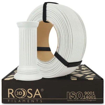 ReFill ROSA3D PETG Structure SVĚTLE ŠEDÁ 1,75 mm 1 kg