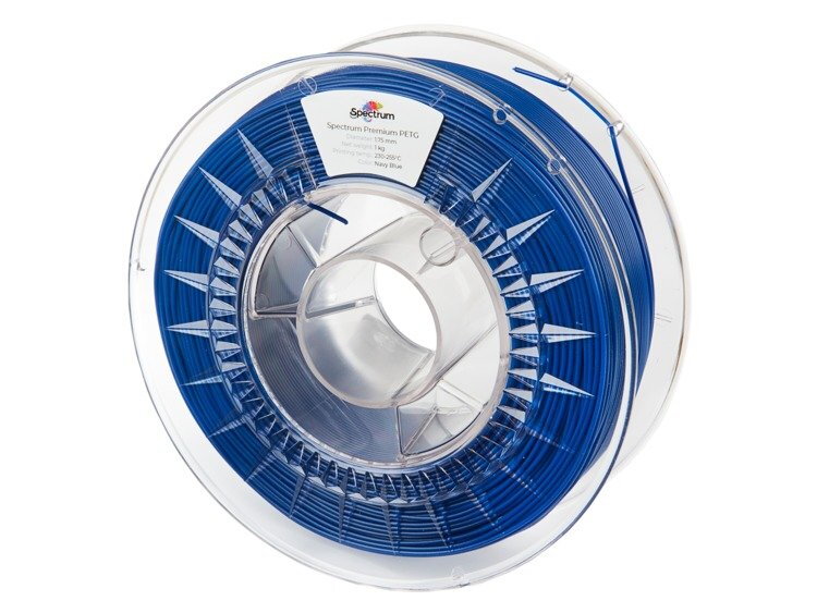 Petg Filament granatowy 1,75 mm Spectrum 1 kg Petg Filament granatowy 1,75 mm Spectrum 1 kg