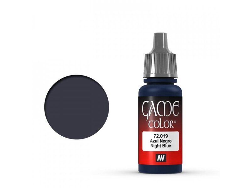 Vallejo Game Color 72019 Night Blue (17 ml)
