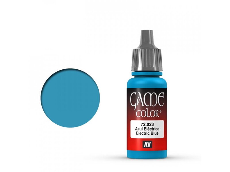 Vallejo Game Color 72023 Electric Blue (17 ml)