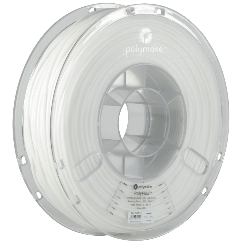 Polyflex TPU95 White 1 75 mm Polymaker 750G