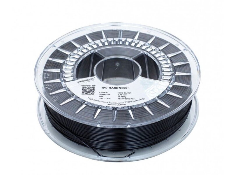 InnovateFil TPU Hardness+ Filament Black 2,85 mm 750 g